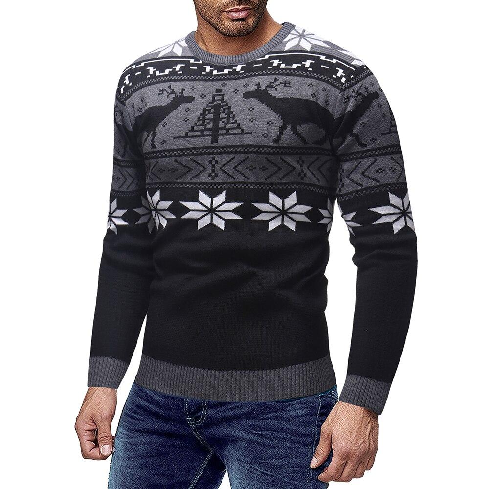 Warm Christmas Casual Knitted Sweater