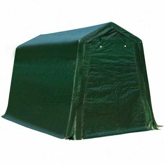 Durable 7' x 12' Outdoor Carport Patio Storage Shelter Shed Car Canopy