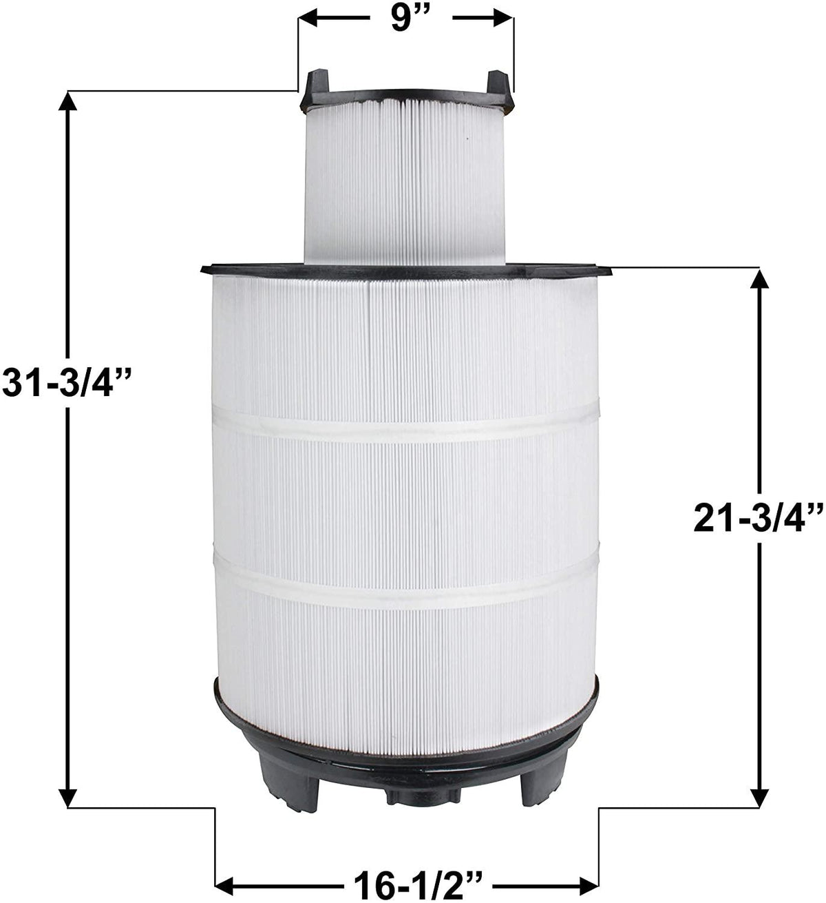 Pureline Replacement Cartridges for Sta Rite System 3 S7M120 Filter (Inner & Outer)