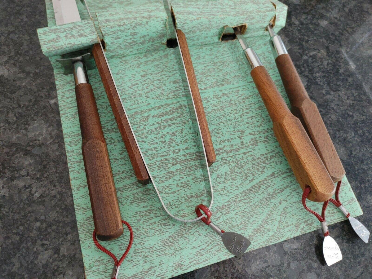 vtg Duncan Hines 4-Piece BBQ utensil set