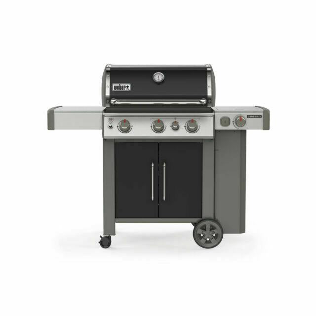 61016001 Genesis II E-335 3-Burner Liquid Propane Grill, Black NEW IN BOX