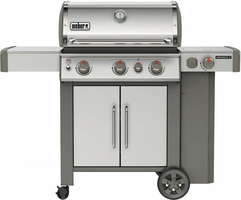 61016001 Genesis II E-335 3-Burner Liquid Propane Grill, Black NEW IN BOX