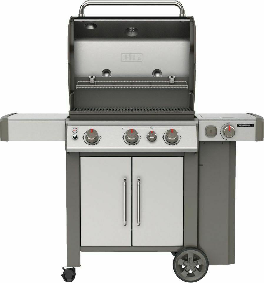 61016001 Genesis II E-335 3-Burner Liquid Propane Grill, Black NEW IN BOX