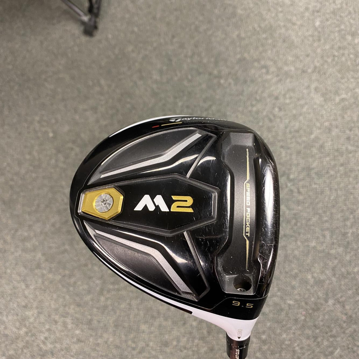 Men's Right Handed M2 Stiff Flex 9.5 Loft Driver: 60 Gram Stiff fujikura Shaft