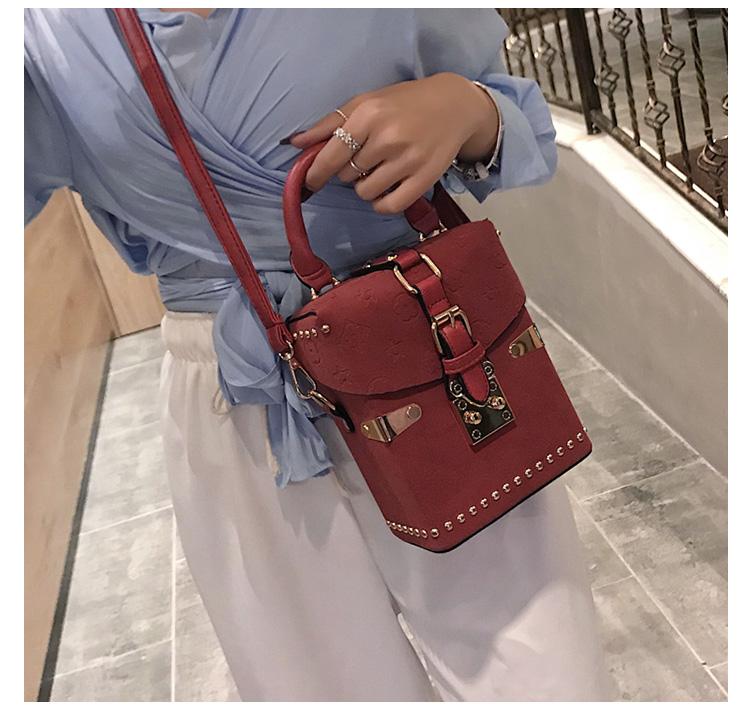 Bag - Popular Fashion Retro Women Box Messenger Bags