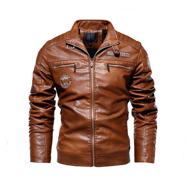 Motorcycle Suit Modern Tough Velvet Leather Jacket