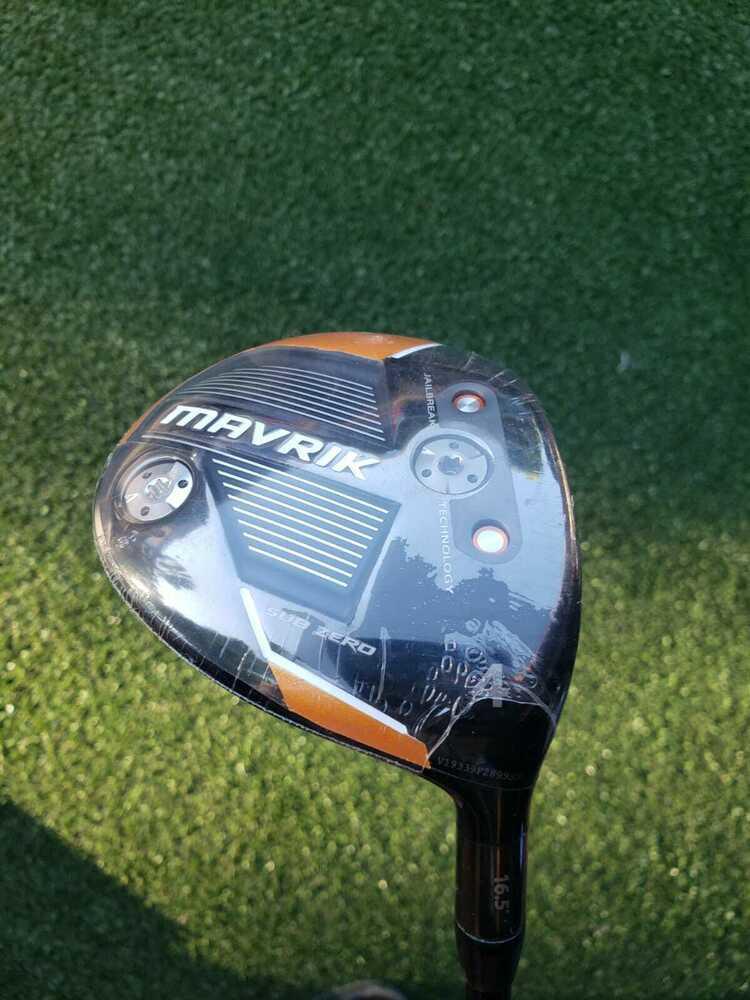 Callaway Mavrik Sub-Zero 16.5* 4 Wood,RH,F Atmos FW Regular Graphite Shaft- NEW!