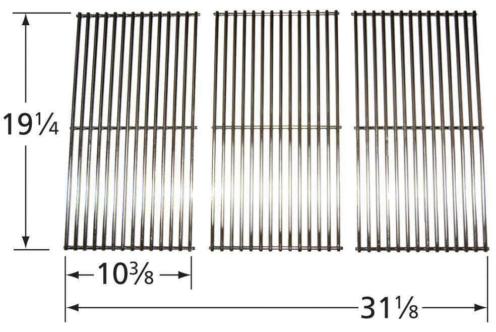 Music City Metals Stainless Steel Wire Grill Cooking Grid 591S3
