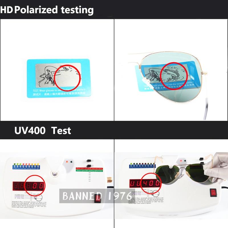 Classic HD Polarized Metal Frame Fashion Sunglasses