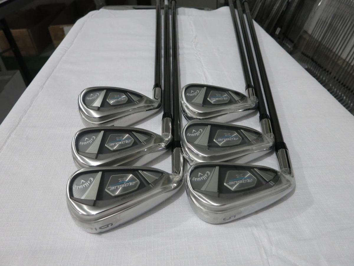 Callaway Rogue X Iron Set - 5-PW - Regular Flex Graphite - NEW - LH