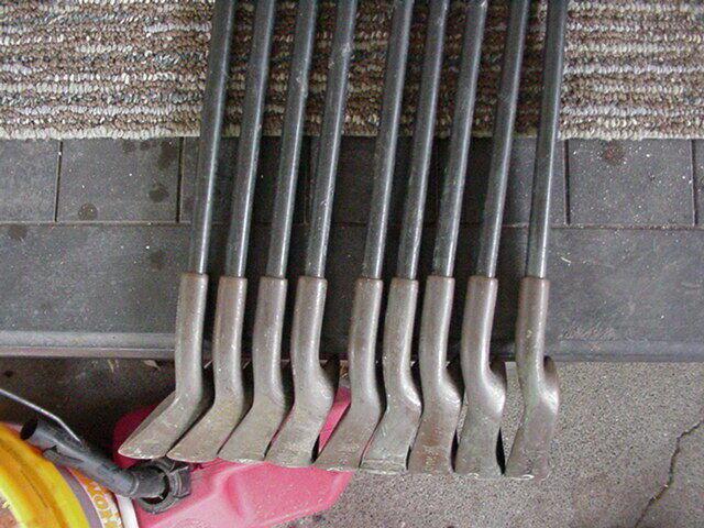 FULL SET 2-PW LYNX PARALLAX GR WHITE DOT BECU BERYLLIUM GOLF NS EXCELLENT