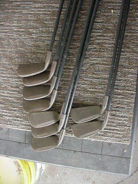 FULL SET 2-PW LYNX PARALLAX GR WHITE DOT BECU BERYLLIUM GOLF NS EXCELLENT