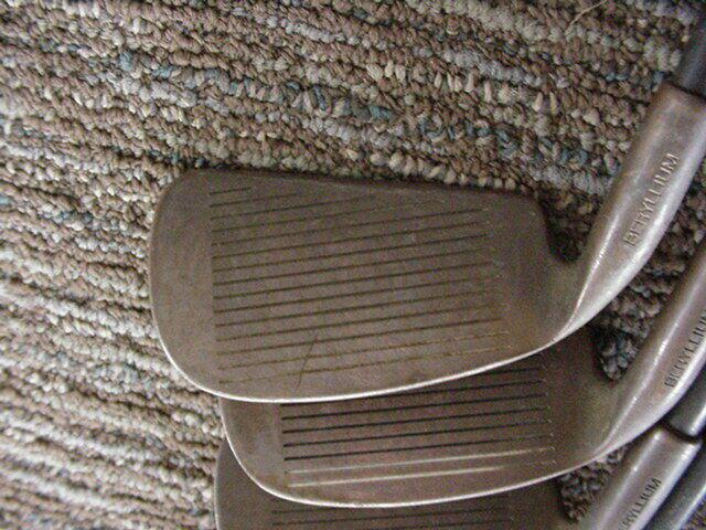 FULL SET 2-PW LYNX PARALLAX GR WHITE DOT BECU BERYLLIUM GOLF NS EXCELLENT