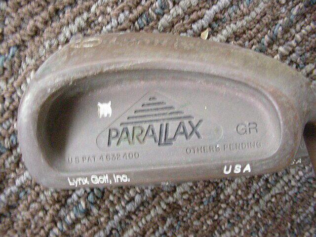 FULL SET 2-PW LYNX PARALLAX GR WHITE DOT BECU BERYLLIUM GOLF NS EXCELLENT