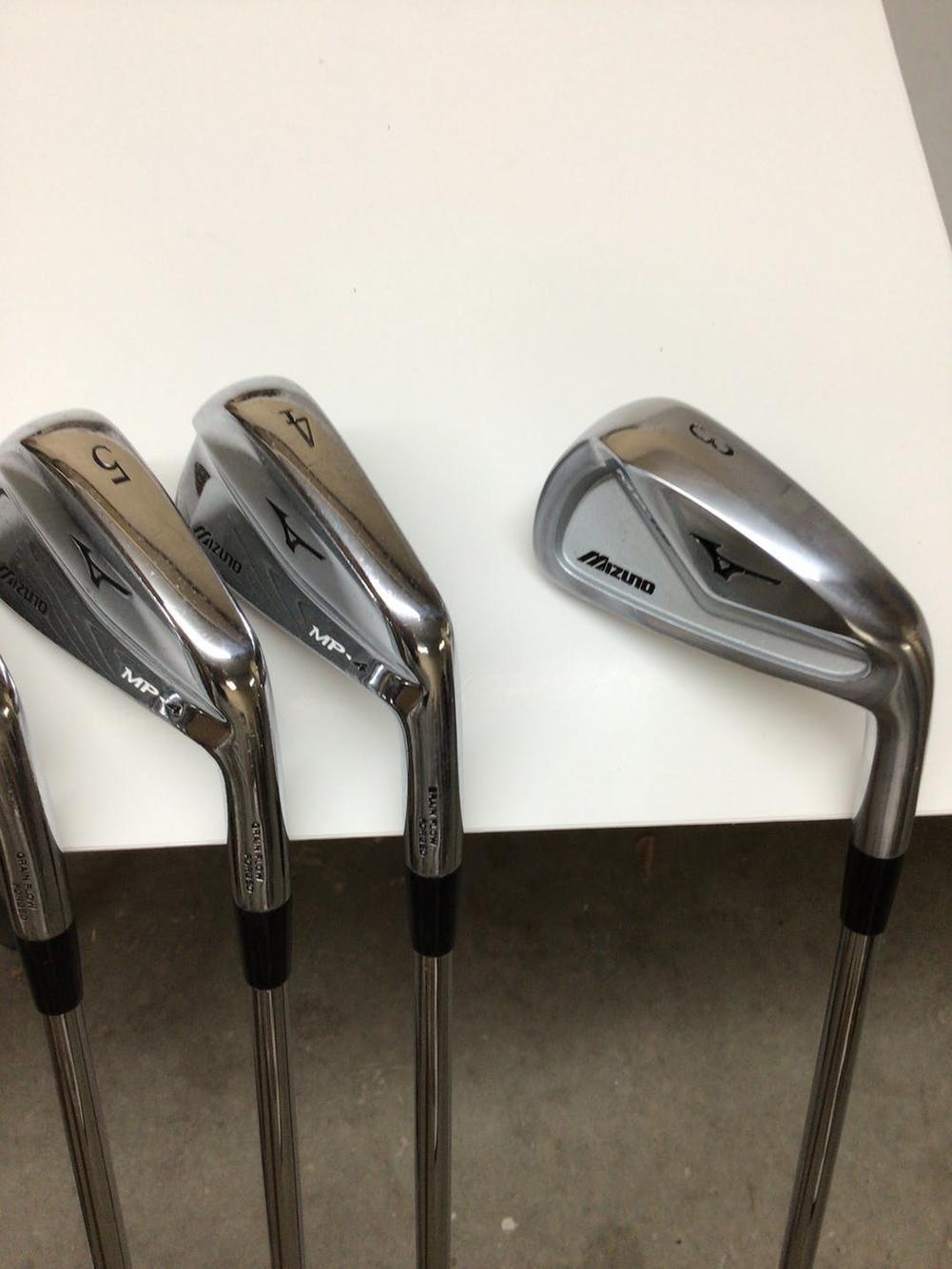 Used Mizuno Mp-4 3i-pw Steel X Stiff Golf Iron Or Hybrid Sets