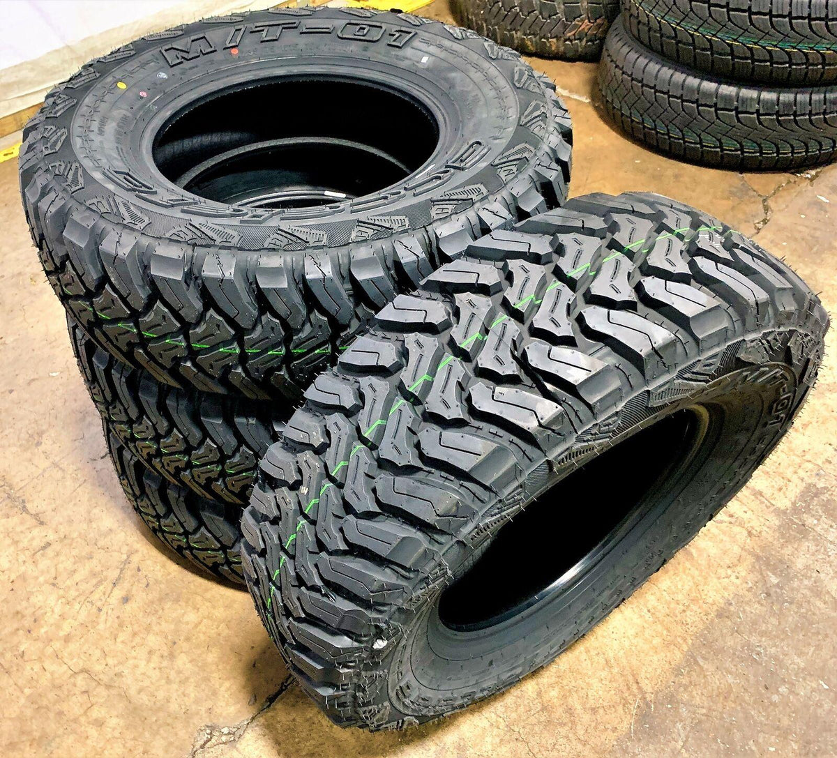 4 Tires Accelera M/T-01 LT 235/75R15 Load C 6 Ply MT Mud