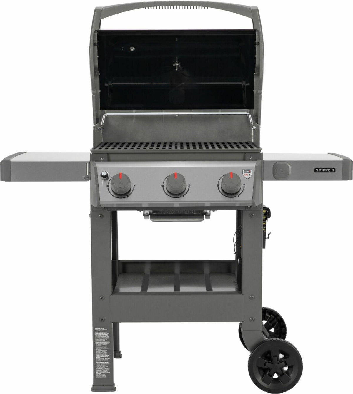 Spirit II E-310 3-Burner Propane Gas Grill Black