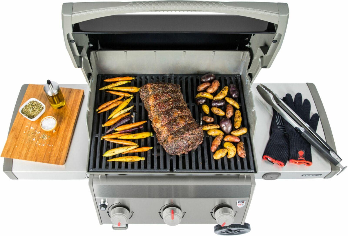 Spirit II E-310 3-Burner Propane Gas Grill Black