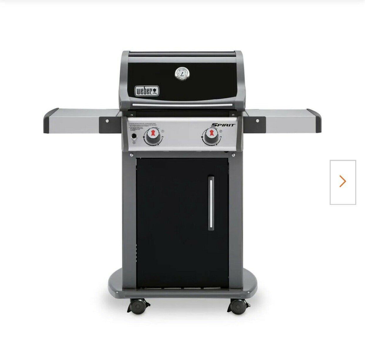 New Spirit e-210 Propane Gas Grill 2 Burner & Built In Thermometer