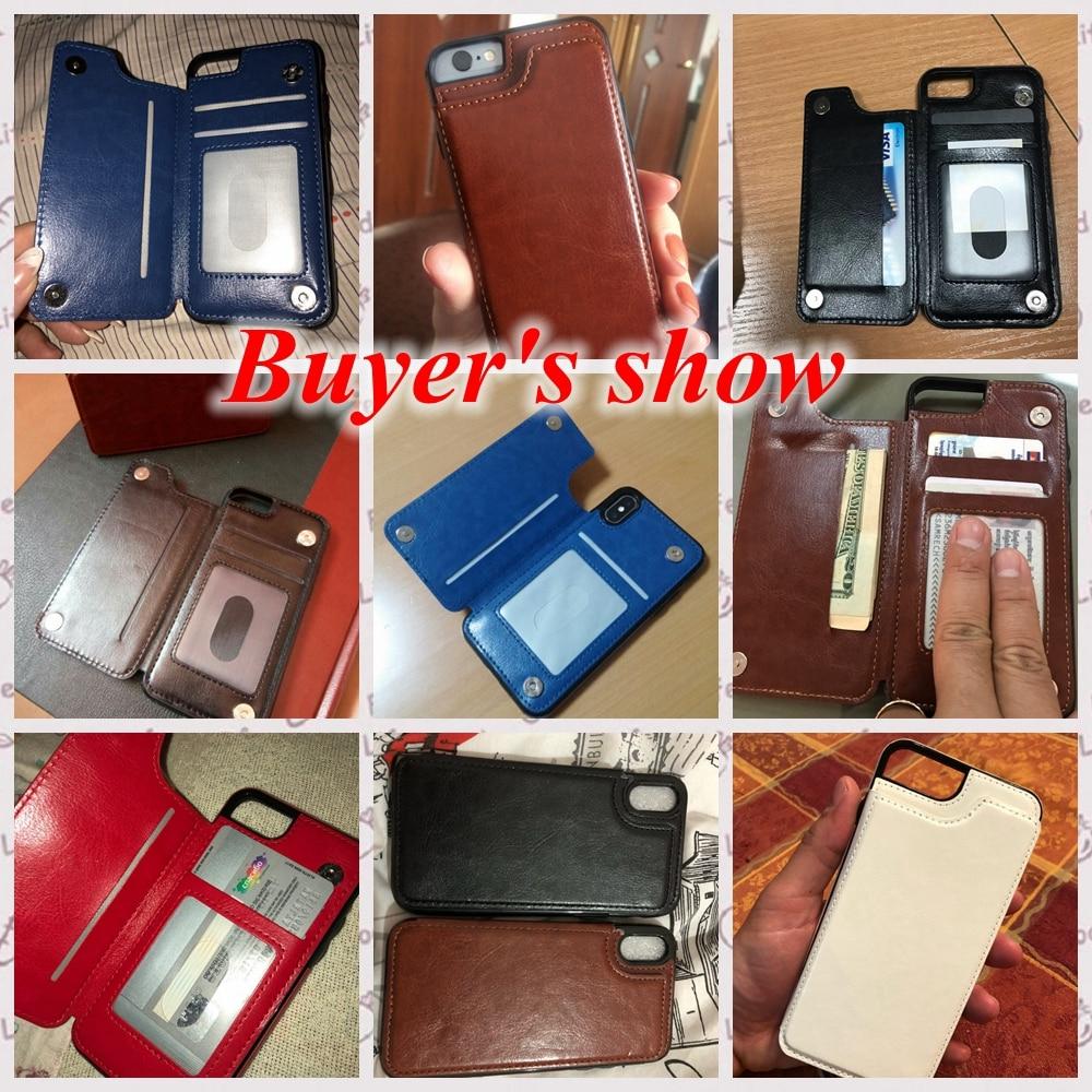 Retro Flip Leather Wallet Cases for iPhone 11 Pro Max X XS XR XS Max