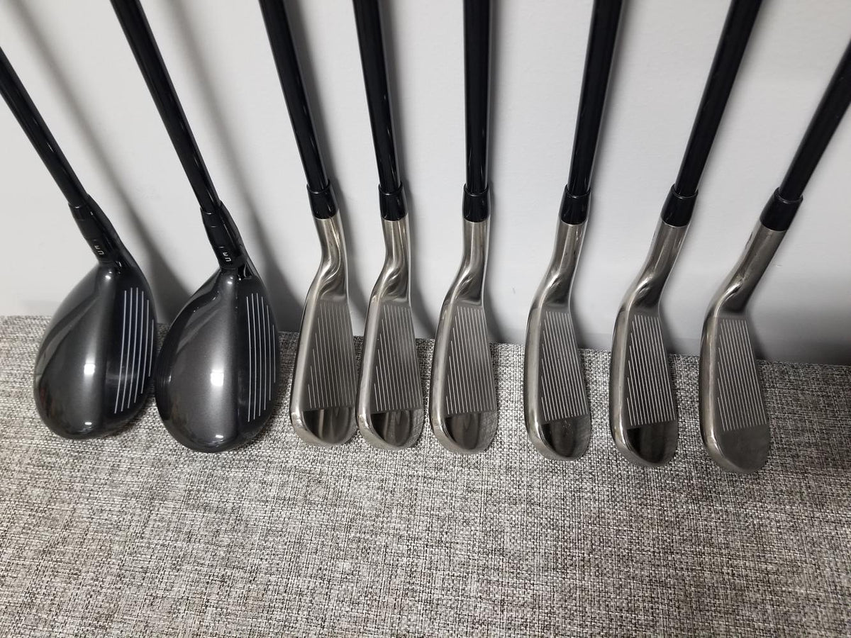 Used Men's Titleist Right Handed 718 AP1 Iron Set Regular Flex Graphite Shaft