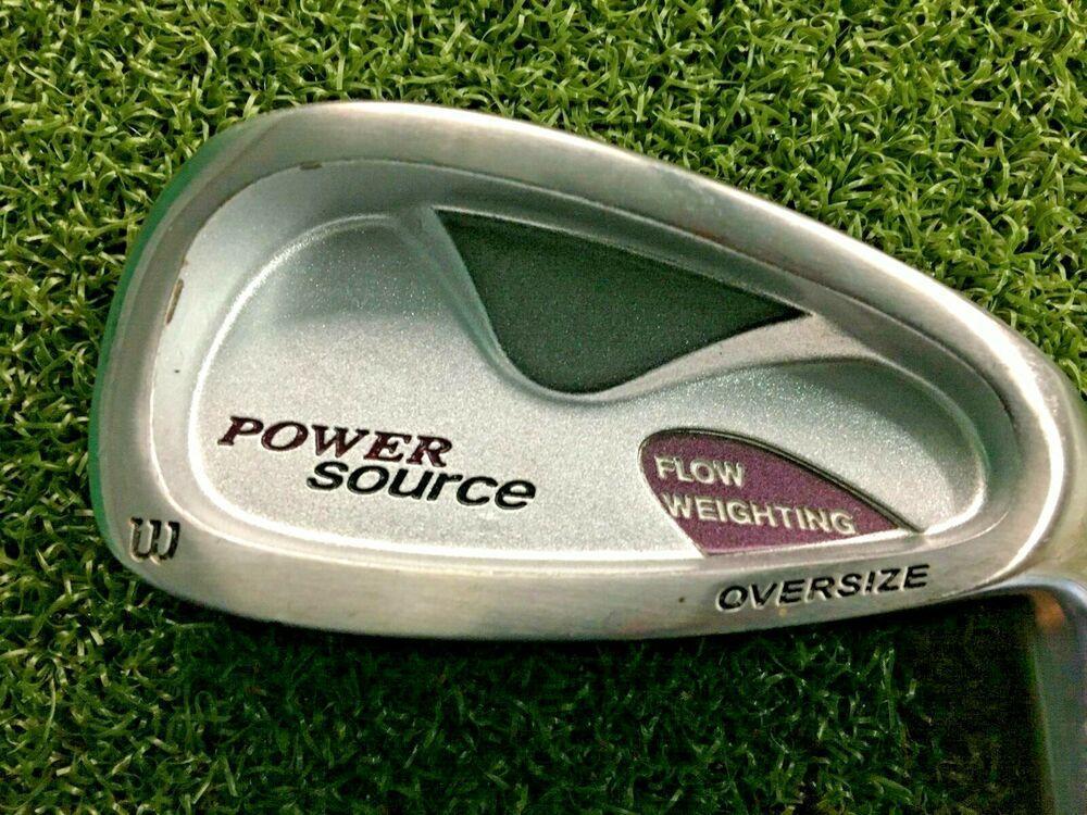 Wilson Power Source Golf Set 1w,3w,3/4h, 5-PW+SW Irons RH Ladies / NICE /mm4367