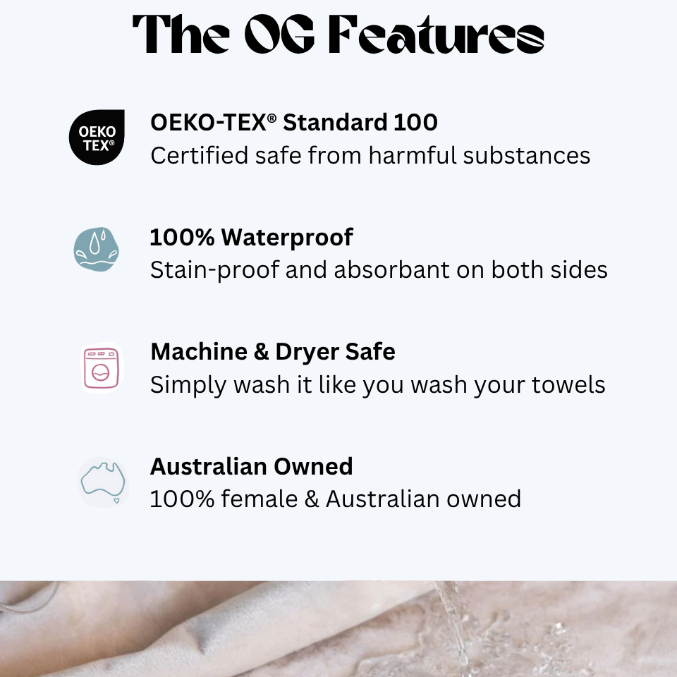 Waterproof Splash Blanket - Champagne The OG - Same Color Sherpa