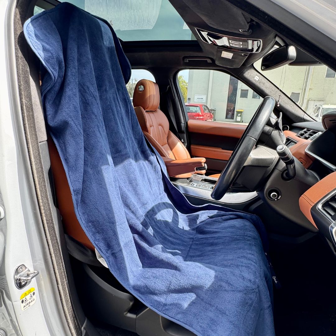 Hooded Splash Towel - Deep Navy