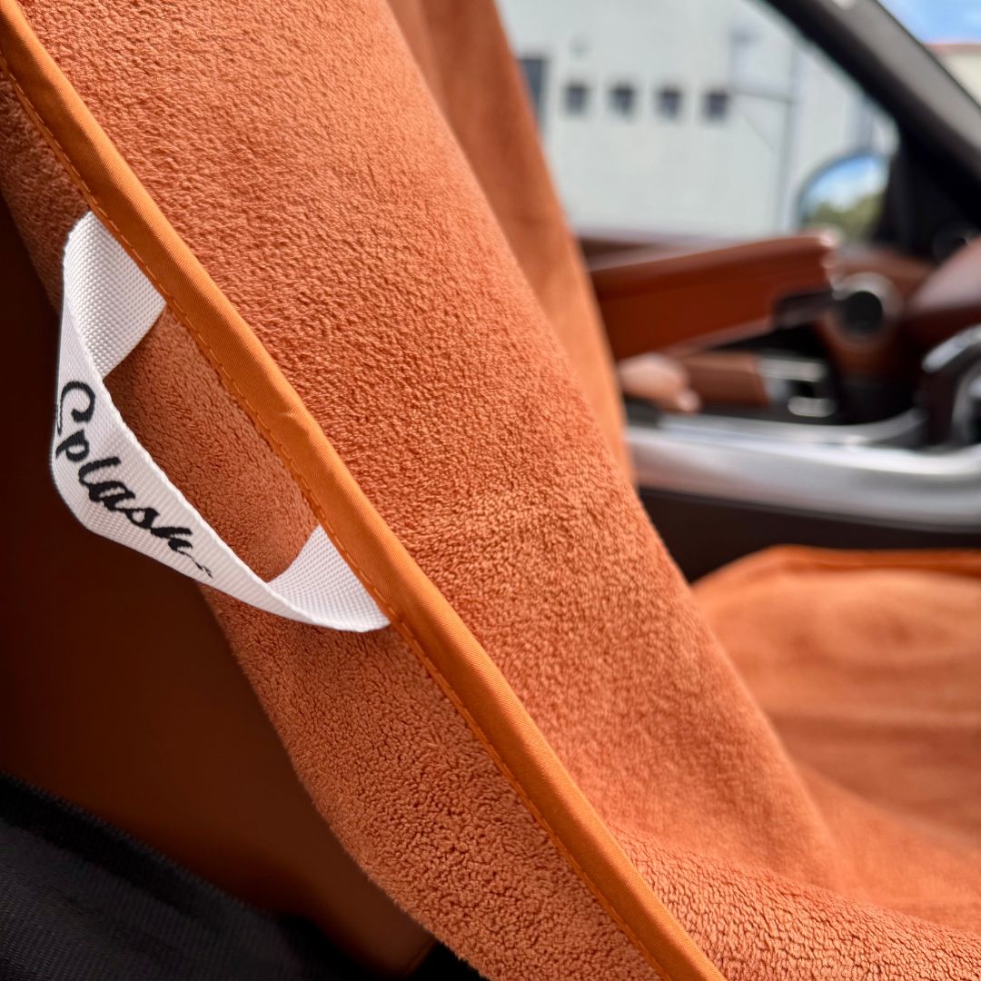 Hooded Splash Towel - Jaffa Brown