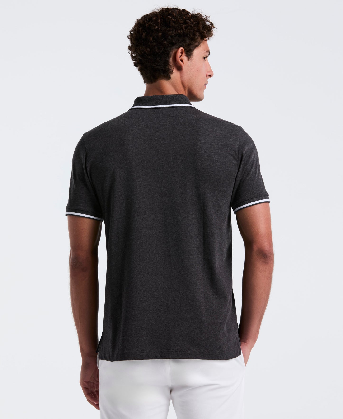 Pique Contrast Tipping Polo