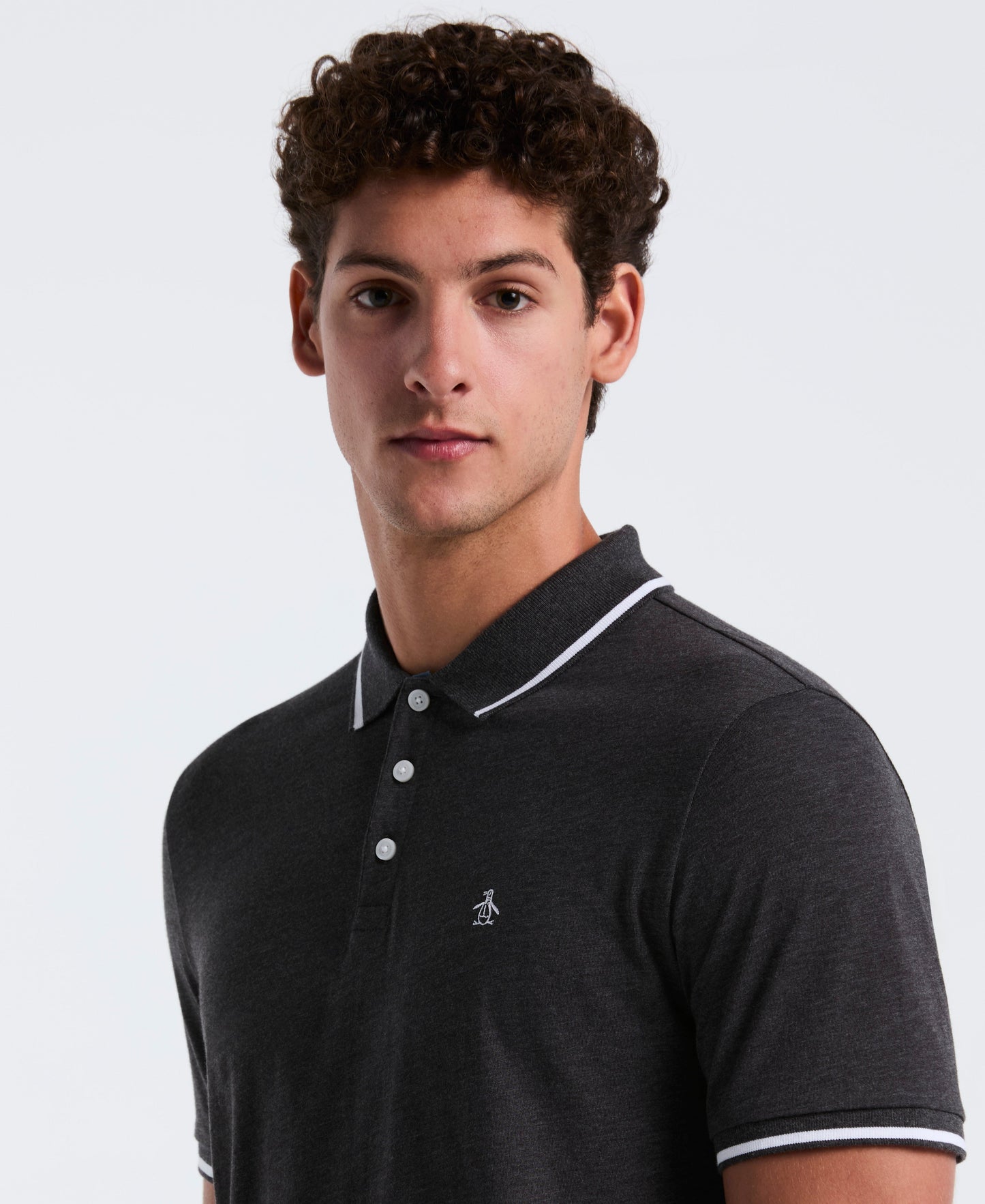 Pique Contrast Tipping Polo
