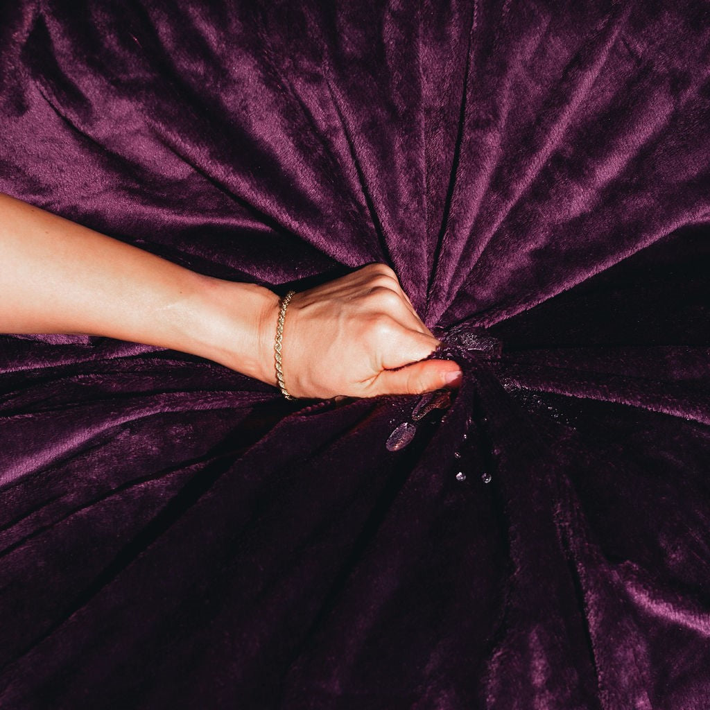 Furlush Waterproof Splash Blanket - Royal Purple