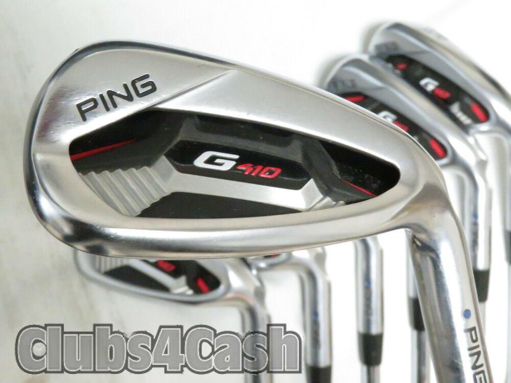 PING G410 Irons Black Dot NS PRO Modus3 Tour 105 Regular Flex 5-P+U 3/4" TALL