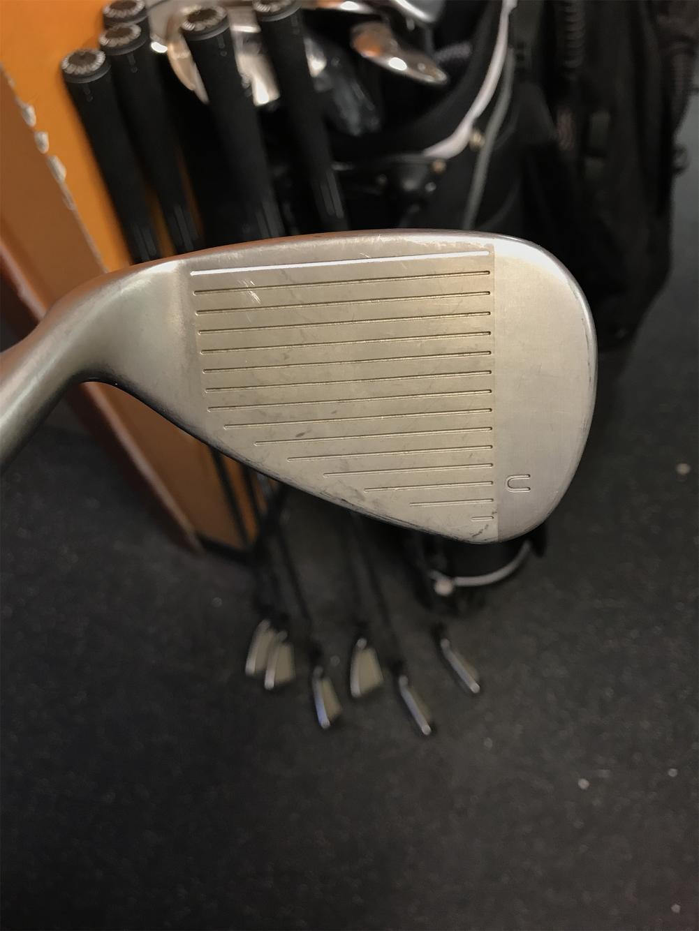 Men's Right Handed G Regular Flex Steel Shaft Iron Set
