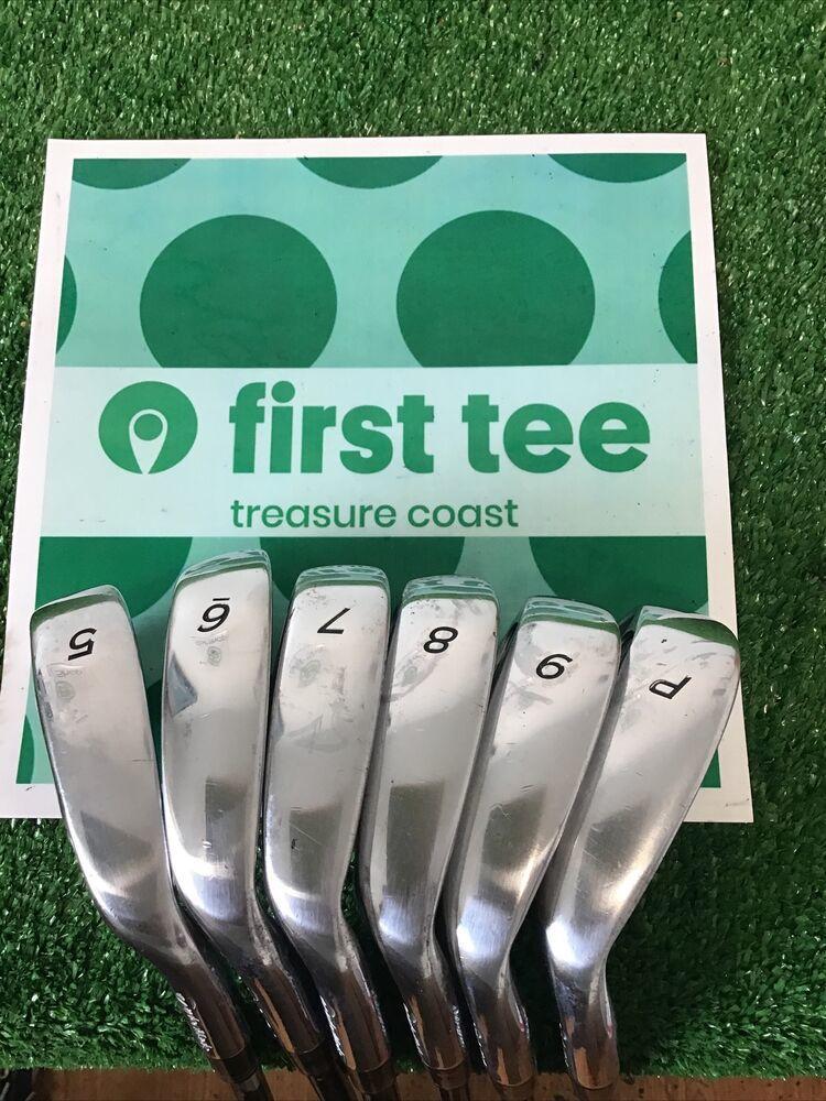 TaylorMade R7 CGB Max Iron Set 5-PW With Regular Black Steel Shafts