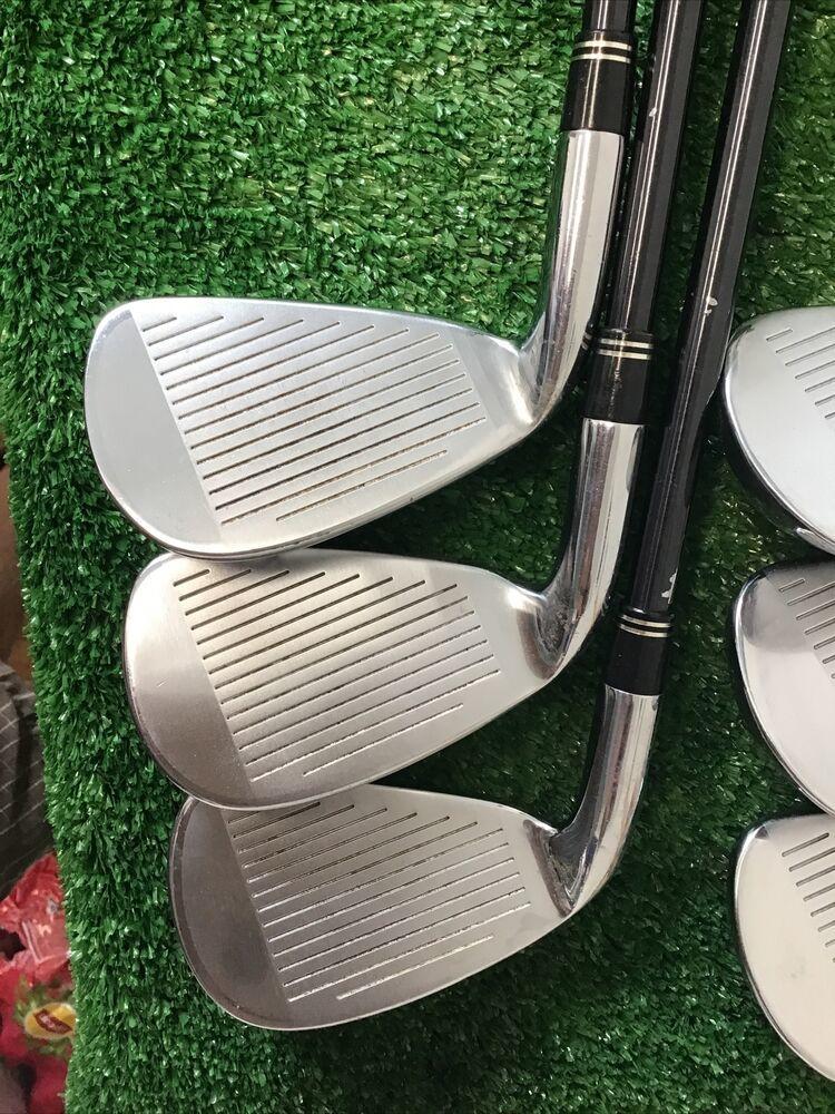 TaylorMade R7 CGB Max Iron Set 5-PW With Regular Black Steel Shafts