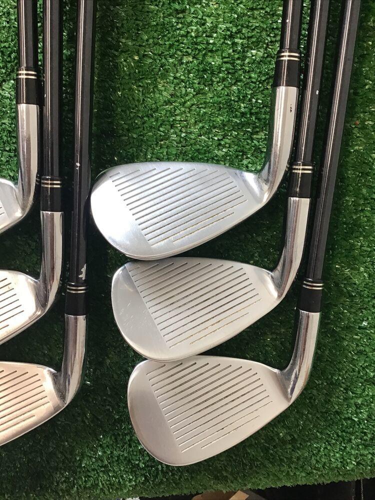TaylorMade R7 CGB Max Iron Set 5-PW With Regular Black Steel Shafts