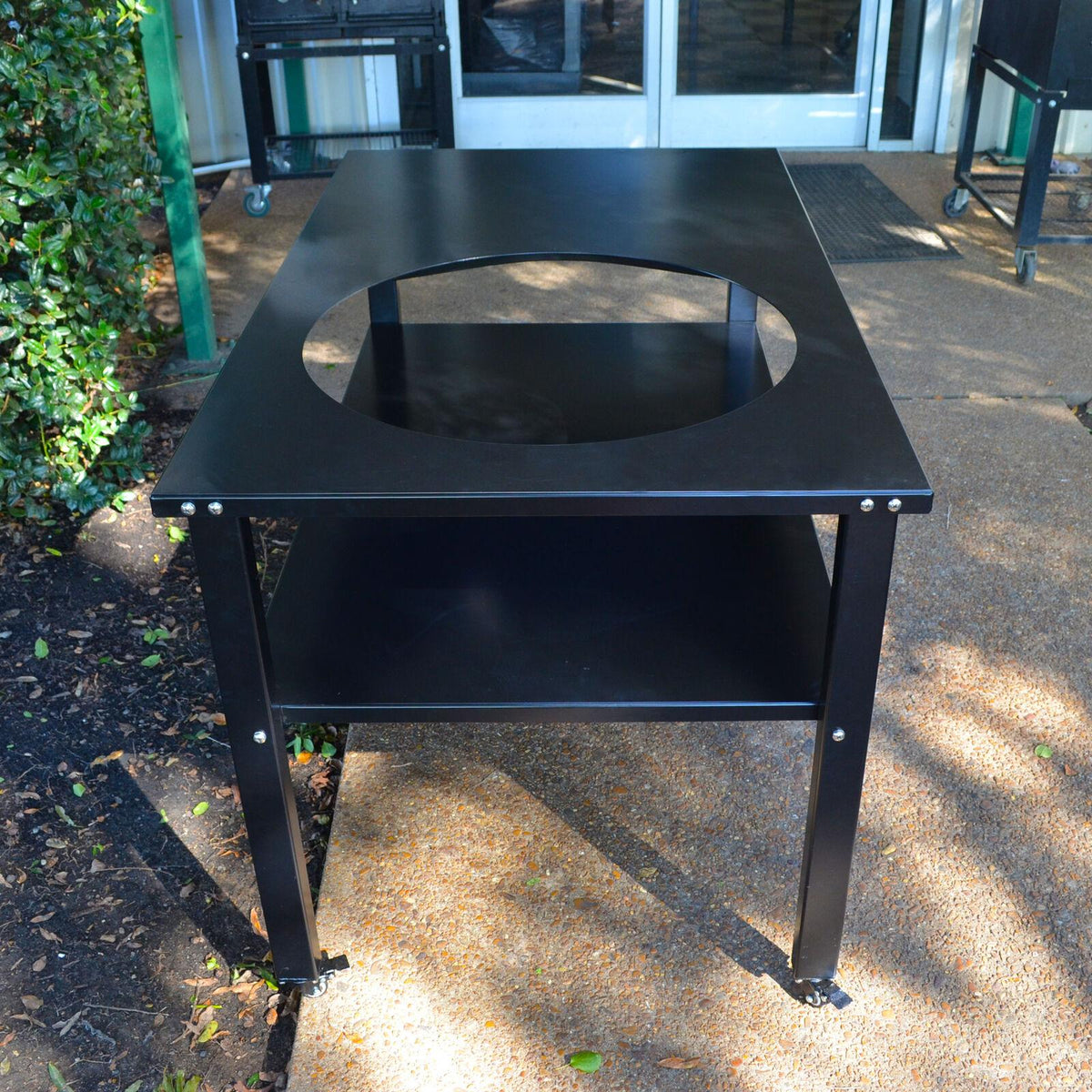 Titan Great Outdoors Kamado Joe BGE Grill Table Fits XL Ceramic Grills Aluminum