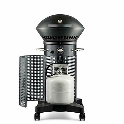 F21C-H Hinged Propane Gas Grill Dark Gray