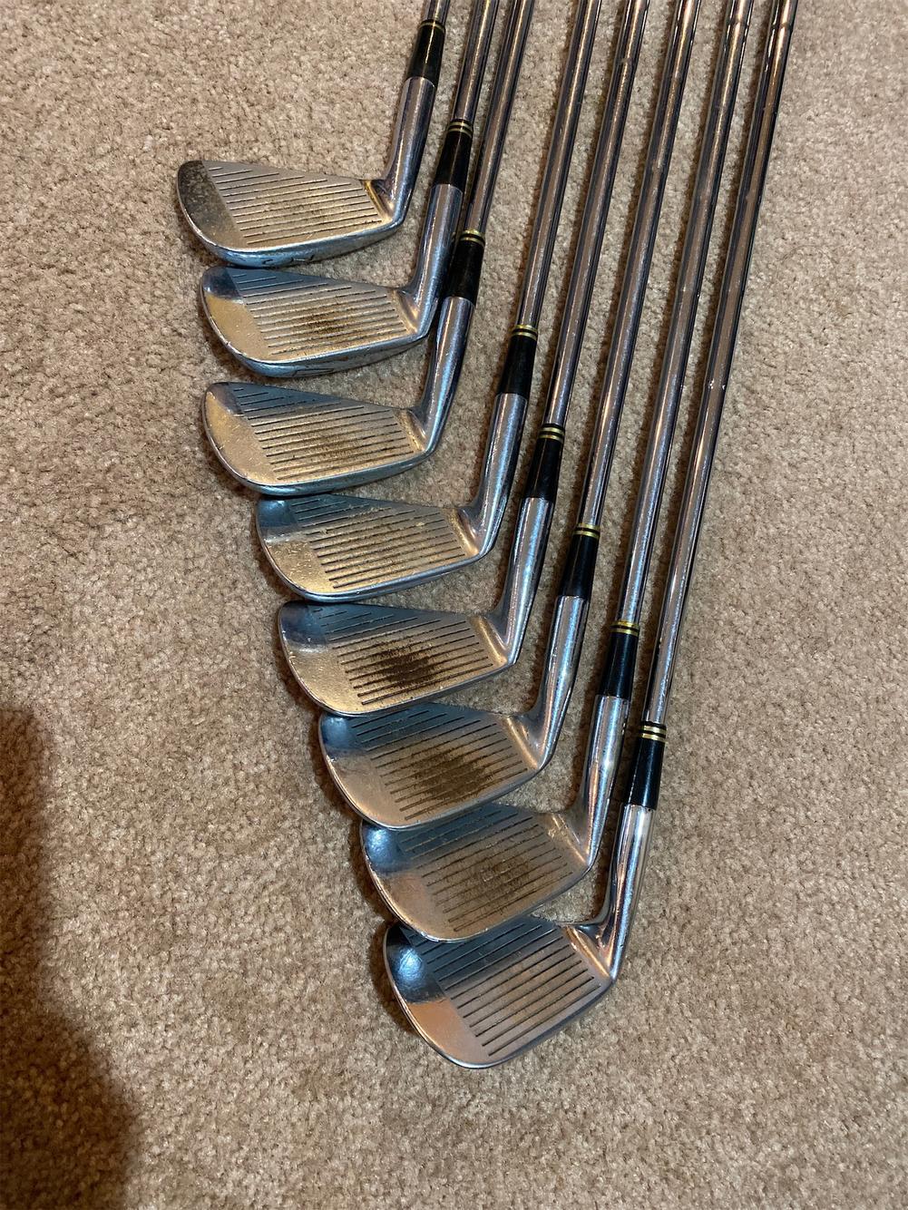 Vintage Orlimar Forged Blade Iron Set 3-PW RH Stiff Flex Steel Shaft