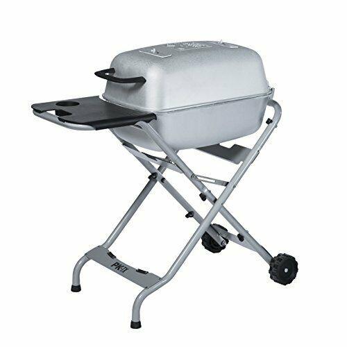 Charcoal Bbq Grill And Smoker Combo Portable Aluminum Outdoor Cooking Barbecue G