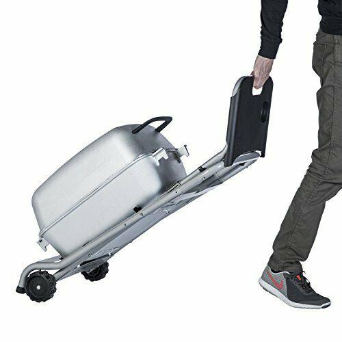 Charcoal Bbq Grill And Smoker Combo Portable Aluminum Outdoor Cooking Barbecue G
