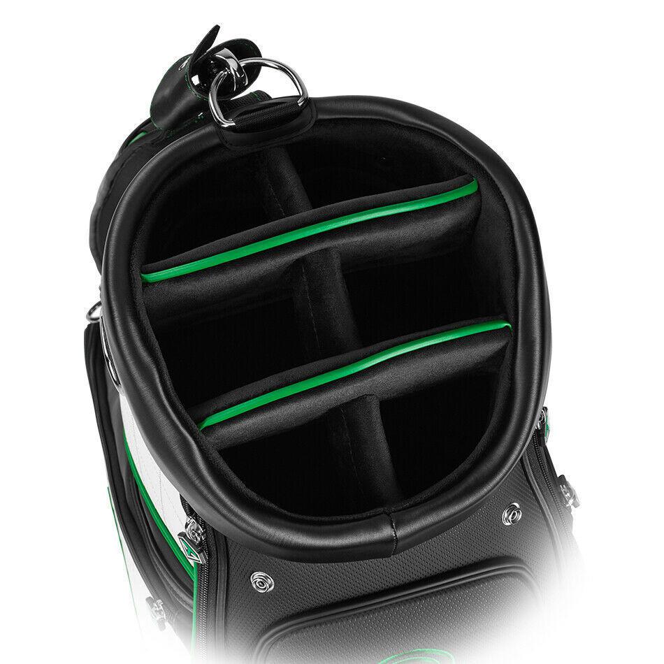 NEW Callaway Golf Odyssey Toulon Design Black/White/Green Staff Bag
