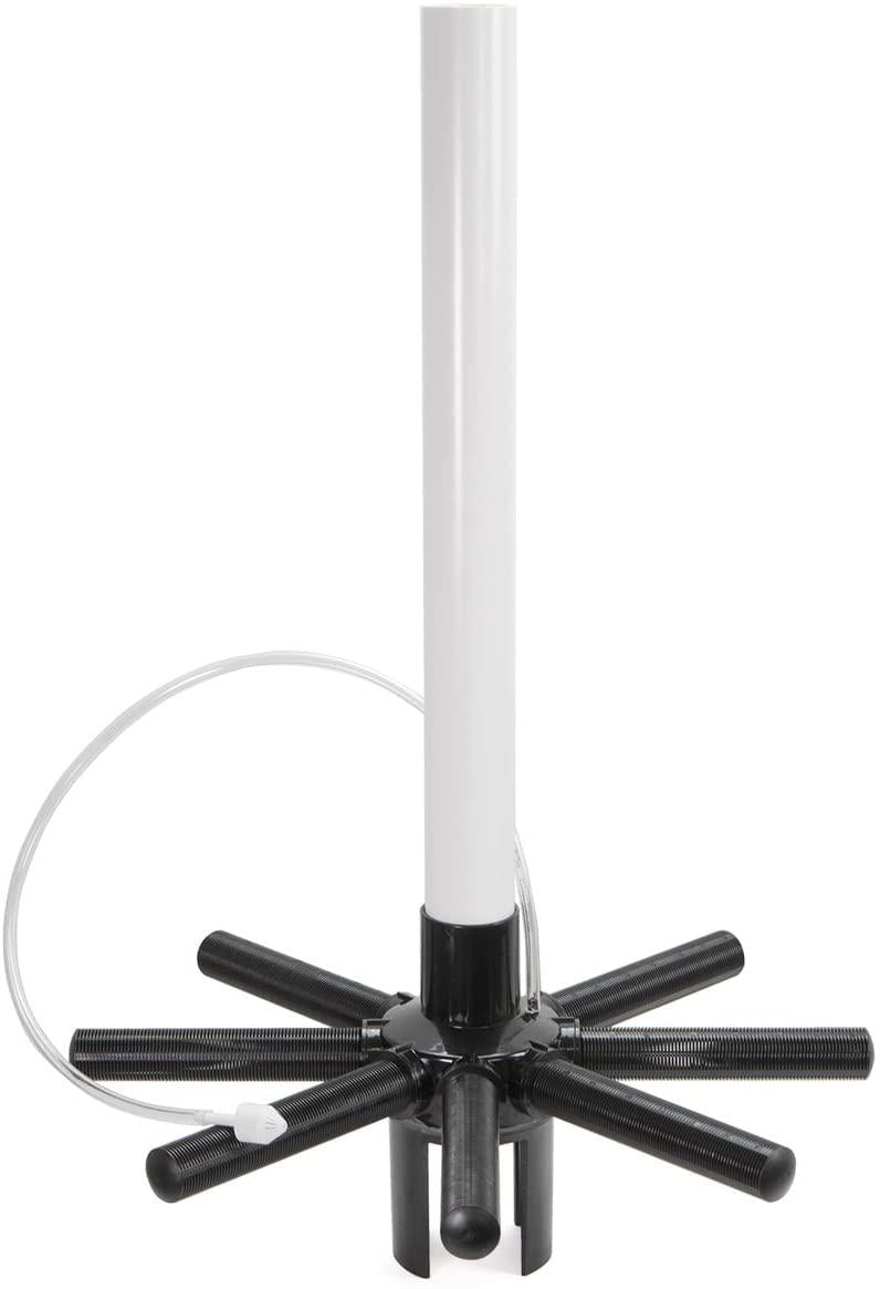 24" Above Inground Swimming Pool Sand Filter System 7-Way Multi-Port Valve Pool Filter up to 29,400 Gallons with Stand
