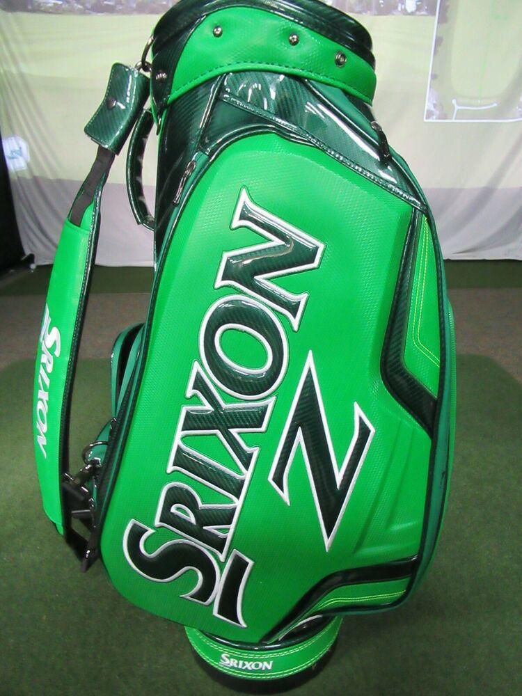 *Jerry Kelly Signed* Srixon Z Tour Staff Bag St. Patrick's Day Green 5 Way Top