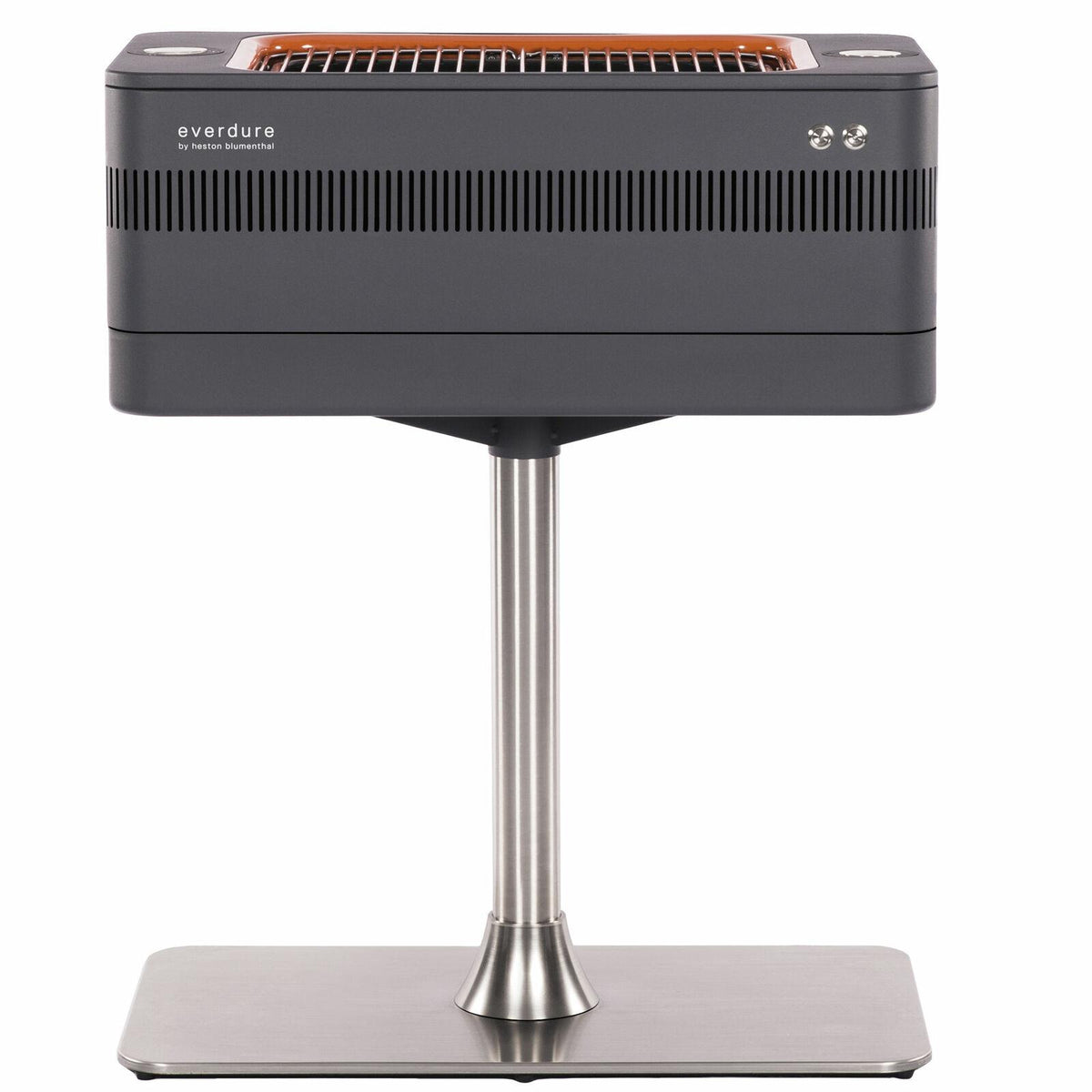 Everdure by Heston Blumenthal FUSION 29 Inch Pedestal Charcoal Grill/Rotisserie