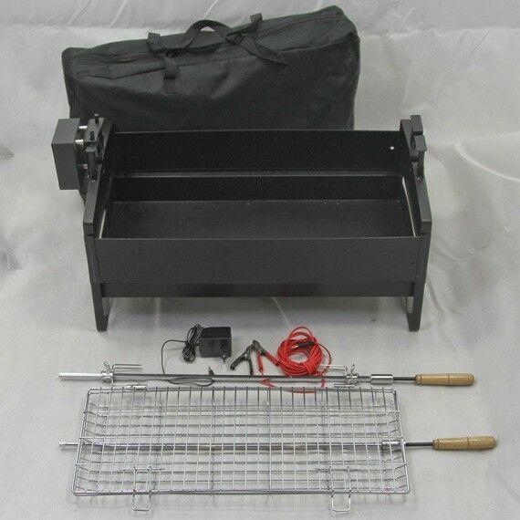 Electric Rotating Barbecue BBQ Rotisserie Charcoal Grill Steak Chiken 12-120v