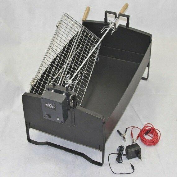 Electric Rotating Barbecue BBQ Rotisserie Charcoal Grill Steak Chiken 12-120v