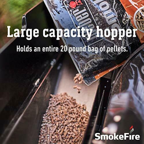 SmokeFire EX4 (2nd Gen) Wood Fired Pellet Grill Black 22510201