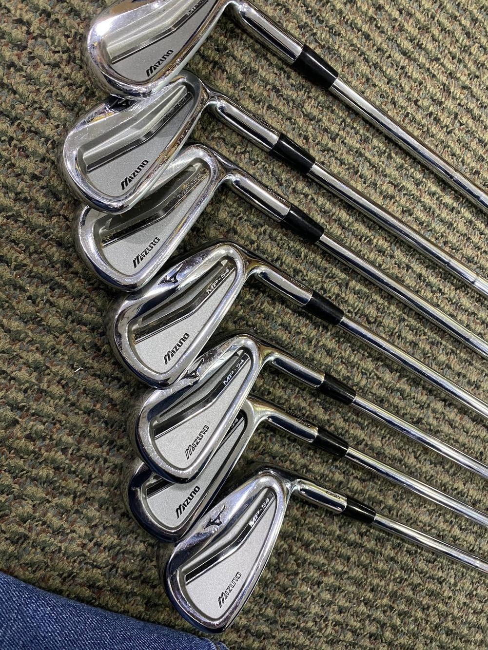 Used Mizuno Mp-54 4i-pw Steel Regular Golf Iron Or Hybrid Sets